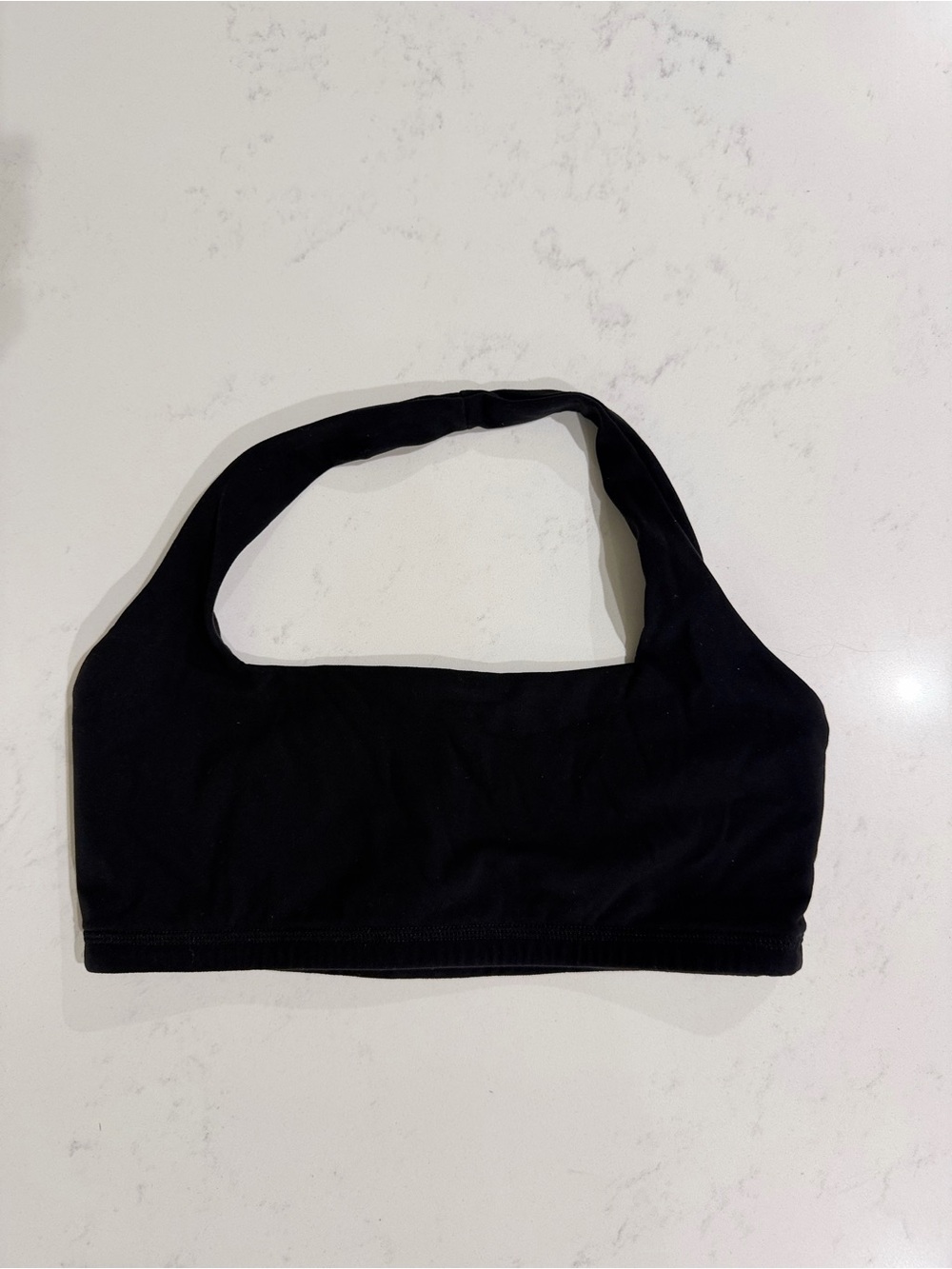 BuffBunny Black Scoop-Neck Sports Bralette
